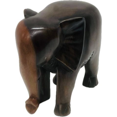 Elephant Sculpture - Ebony Wood