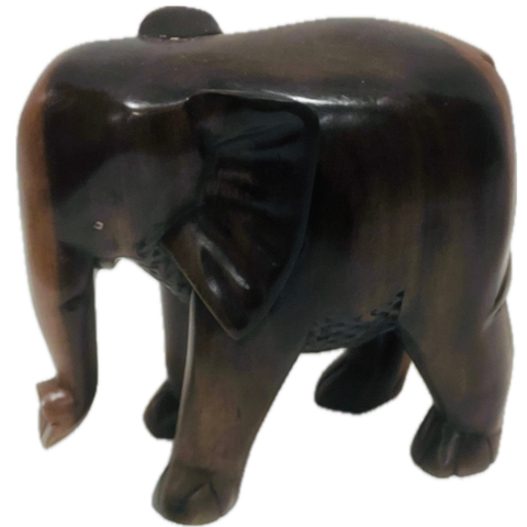 Elephant Sculpture - Ebony Wood