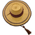 African Cane-woven Summer Hat