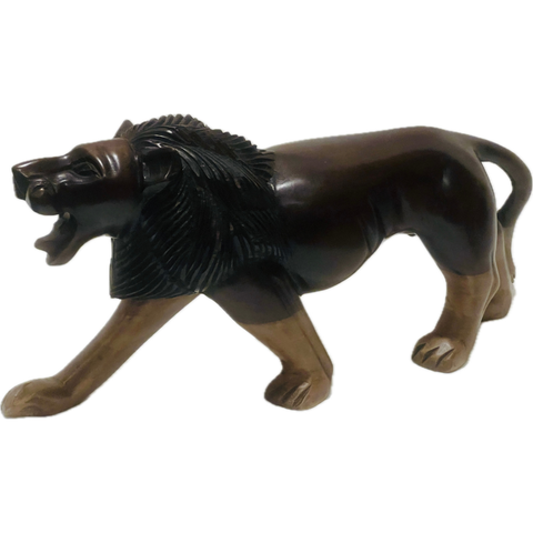Ebony-Wood Lion