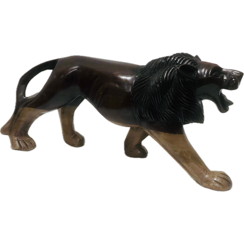 Ebony-Wood Lion