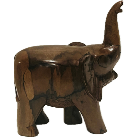 Elephant Trunk Up Sculpture